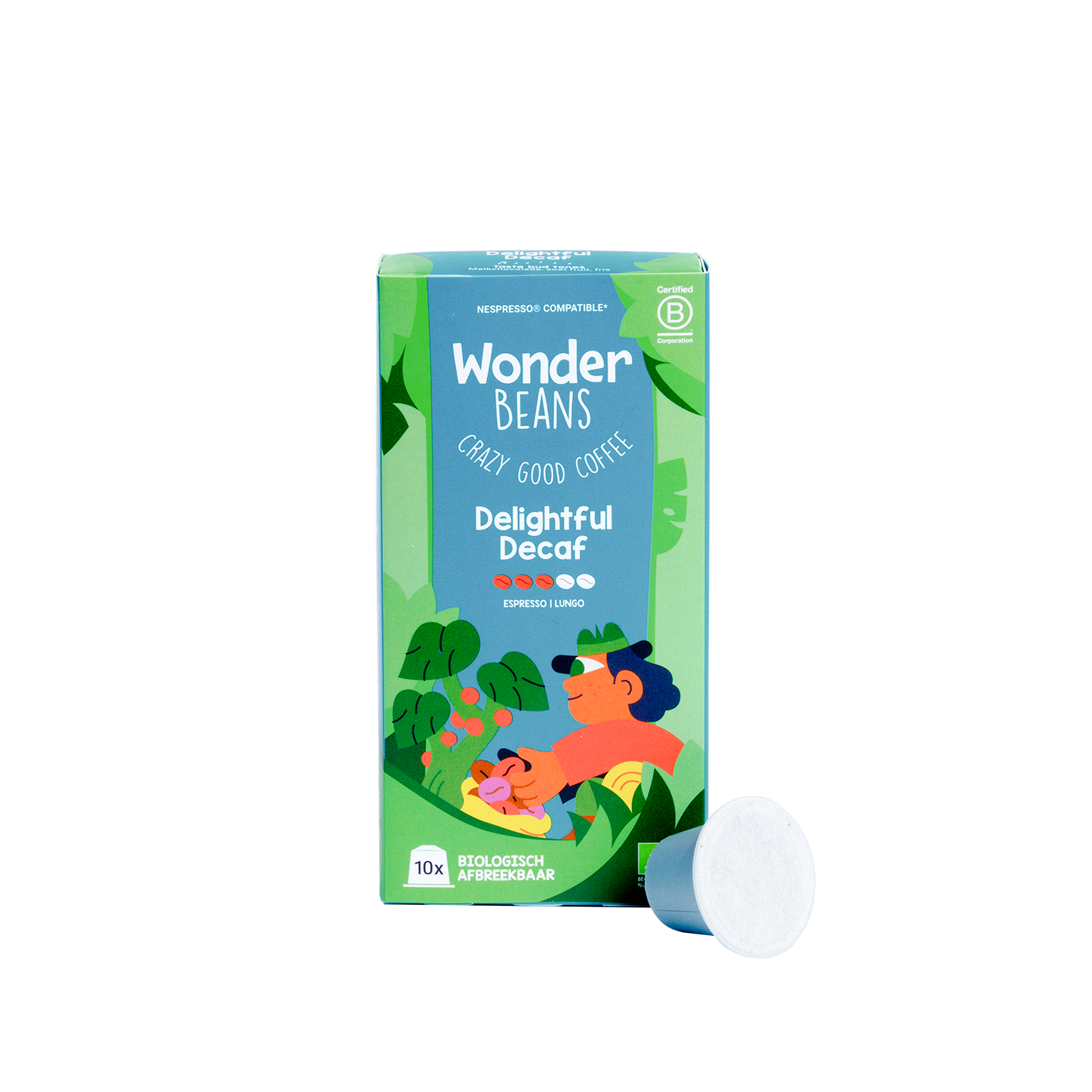 Koffiecups - Delightful Decaf - 10 cups