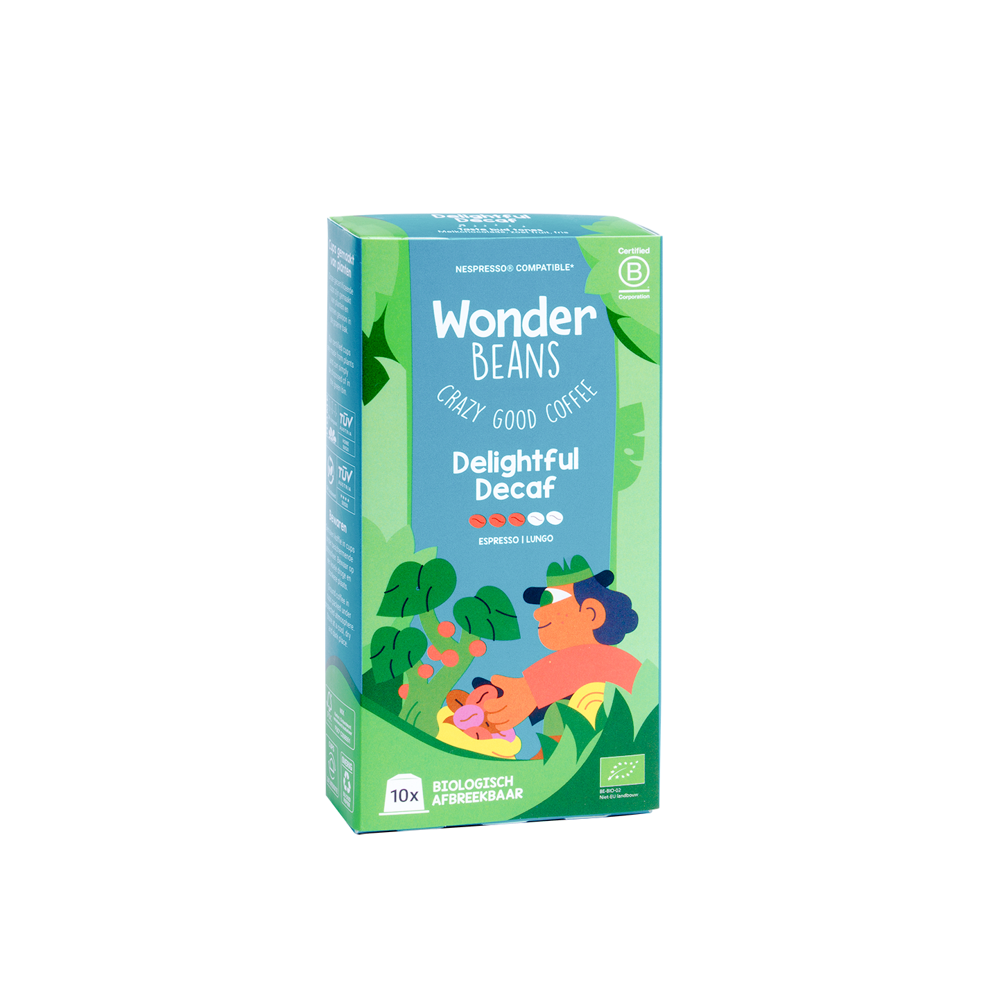 Koffiecups - Delightful Decaf - 10 cups