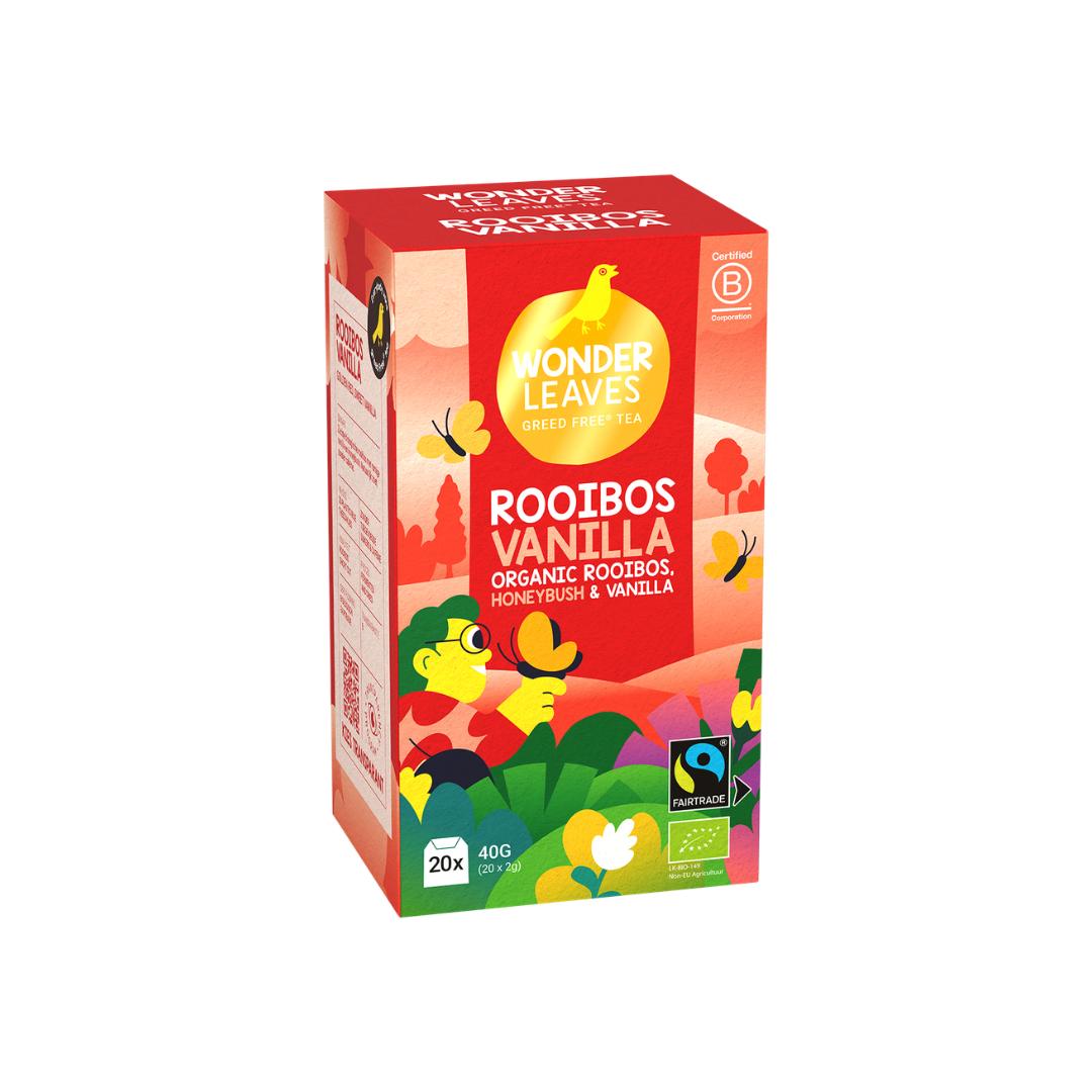 Theezakjes - Rooibos Vanilla - 20 zakjes