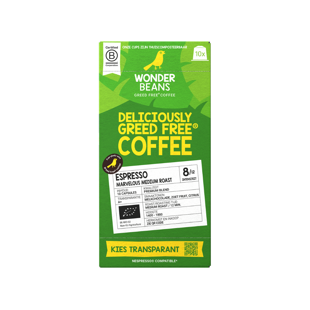 Koffiecups - Marvelous Medium - 10 cups