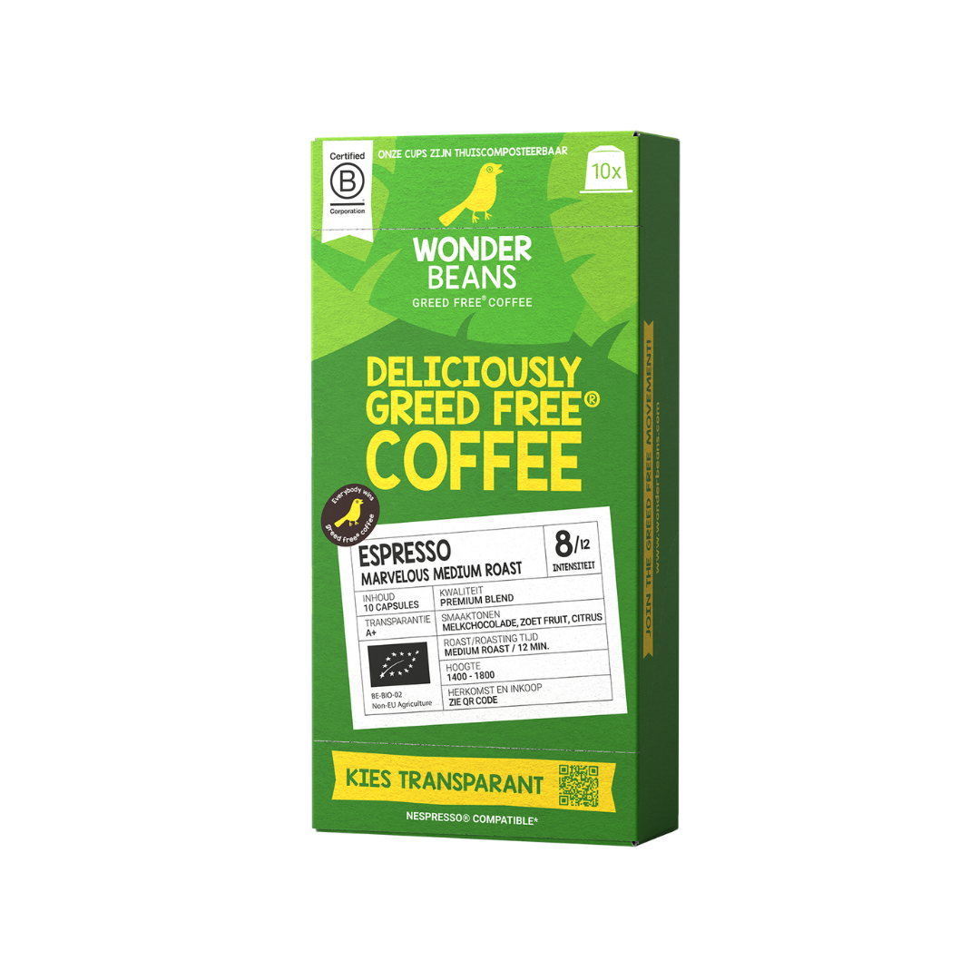 Koffiecups - Marvelous Medium - 10 cups