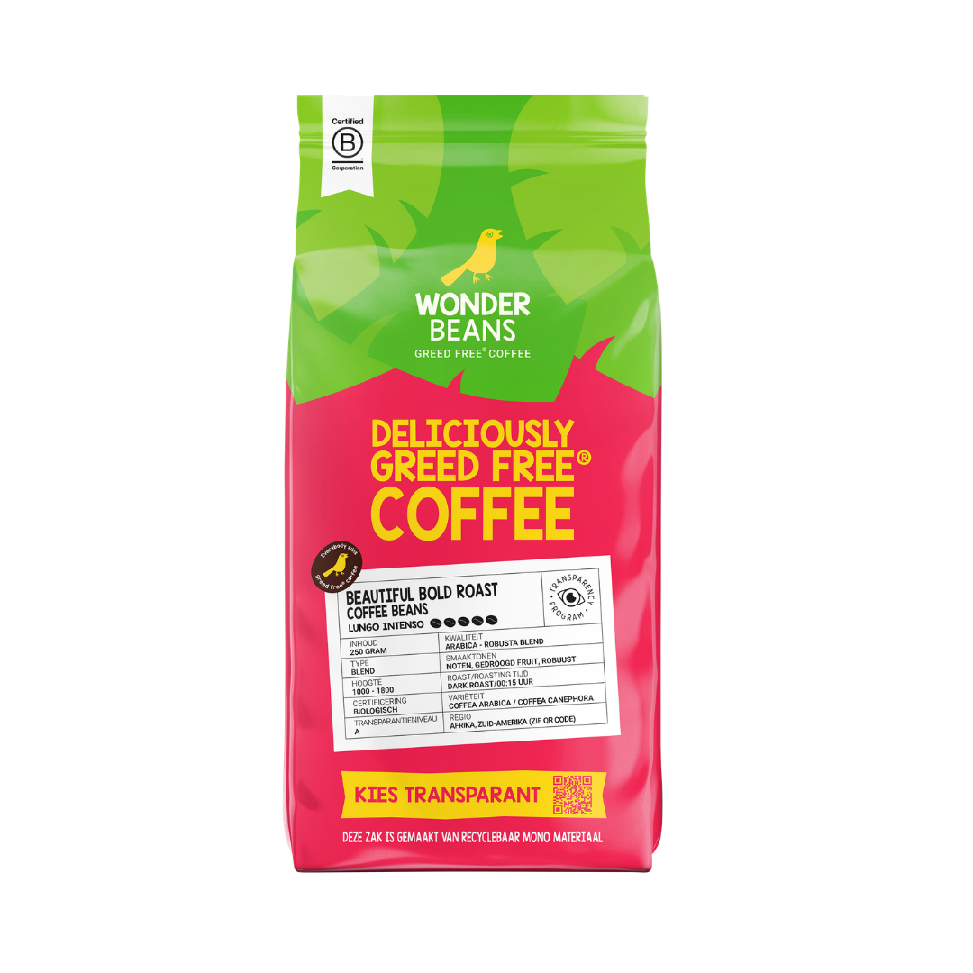 Koffiebonen - Beautiful Bold - 250 gram