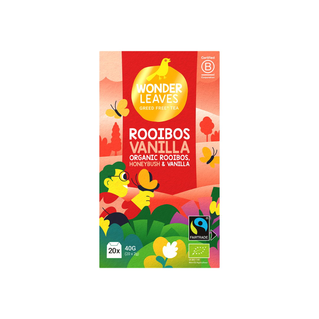 Theezakjes - Rooibos Vanilla - 20 zakjes