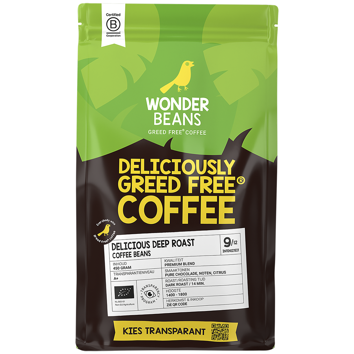 Koffiebonen - Delicious Deep - 450 gram