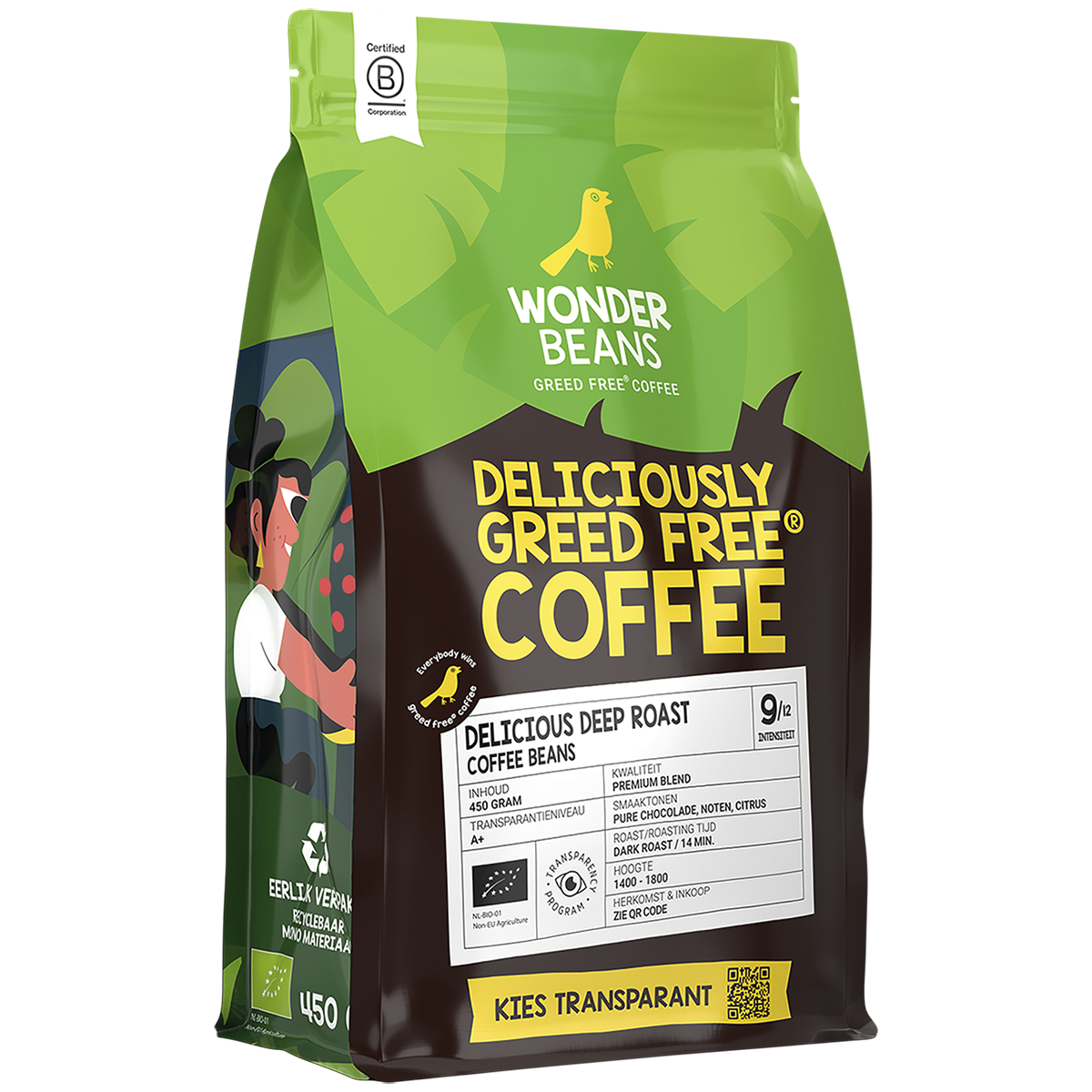 Koffiebonen - Delicious Deep - 450 gram