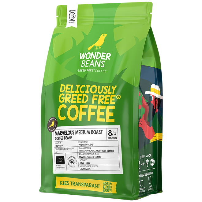 Koffiebonen - Marvelous Medium - 450 gram