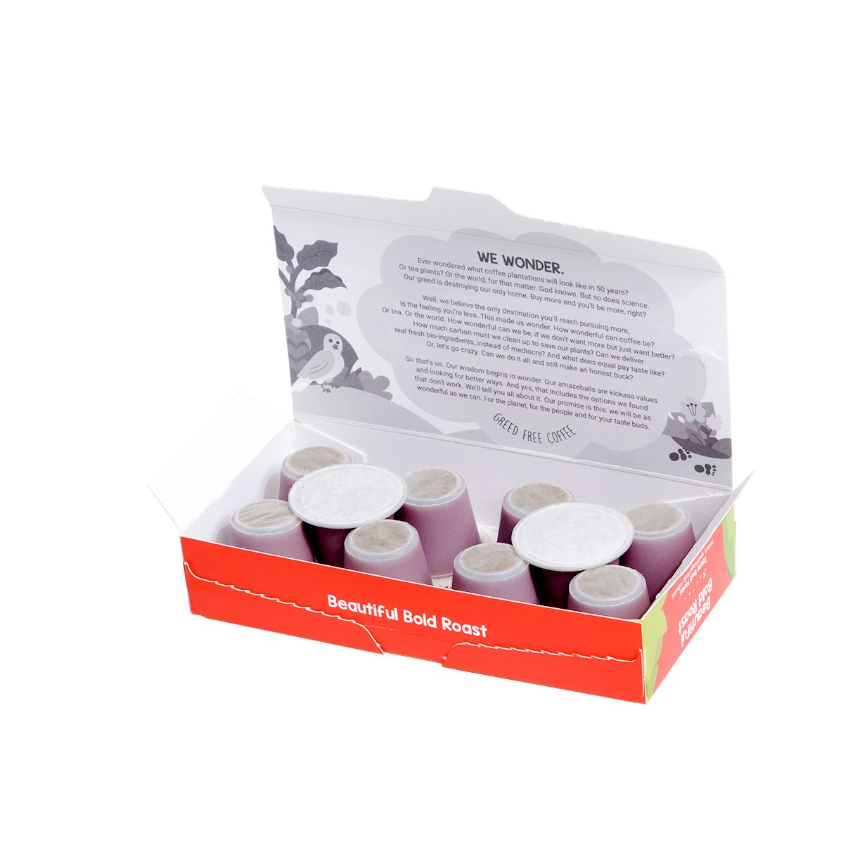 Koffiecups - Beautiful Bold - 10 cups
