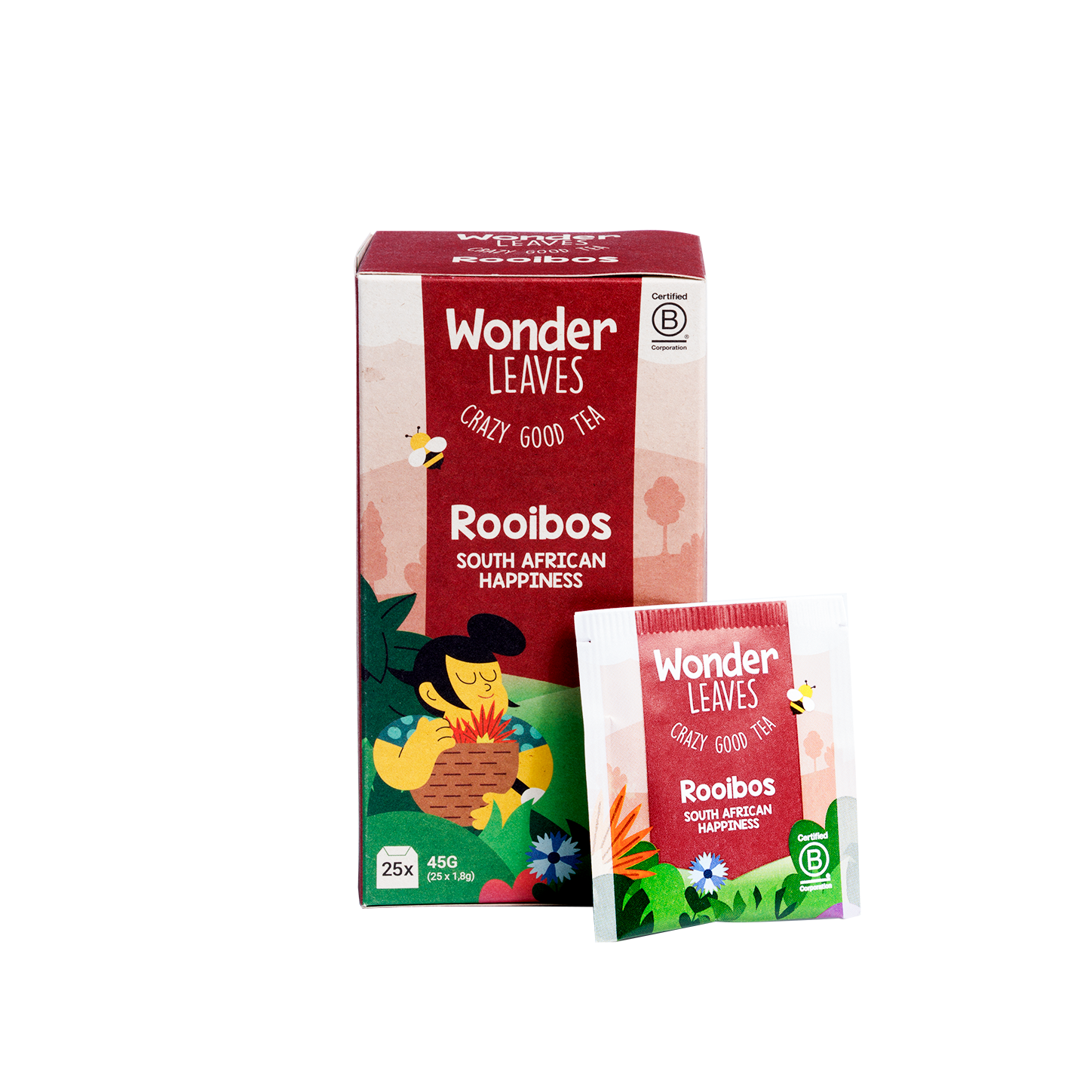 Theezakjes - Rooibos - 25 zakjes