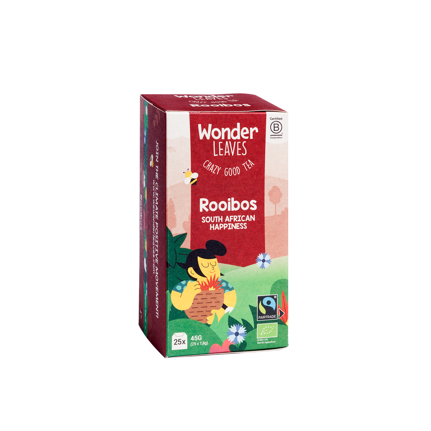 Theezakjes - Rooibos - 25 zakjes