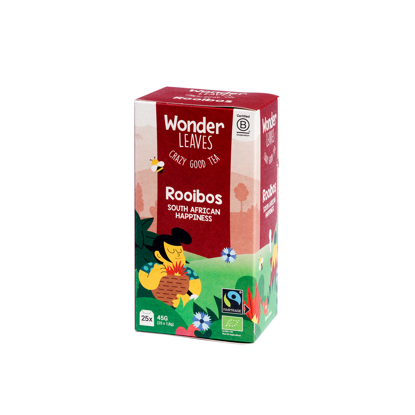 Theezakjes - Rooibos - 25 zakjes