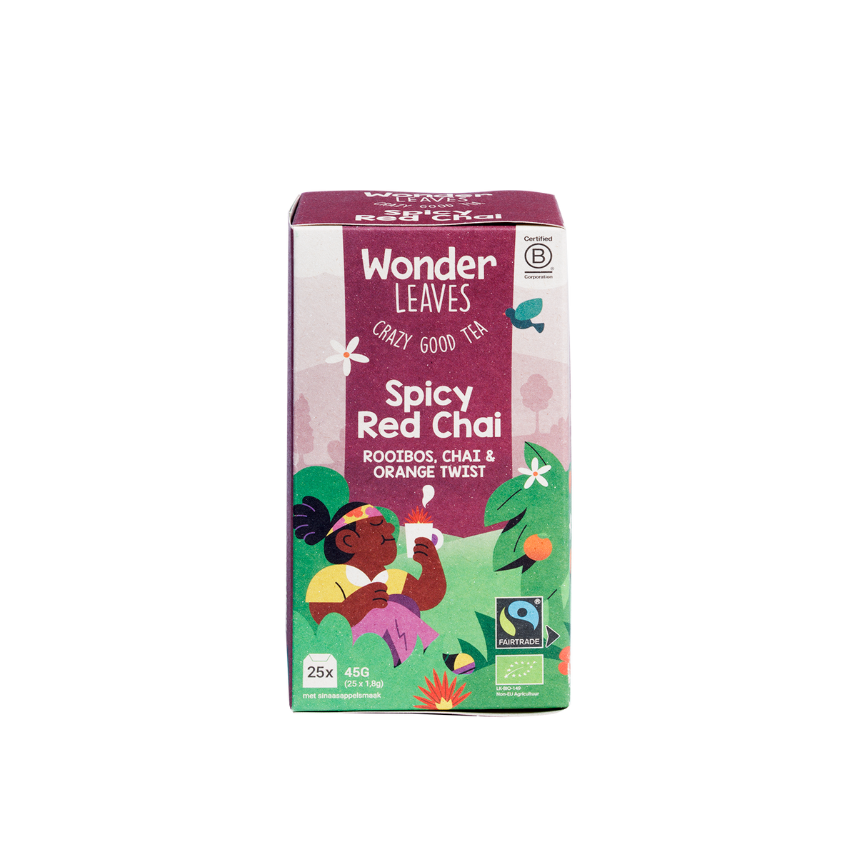 Theezakjes - Spicy Red Chai - 25 zakjes