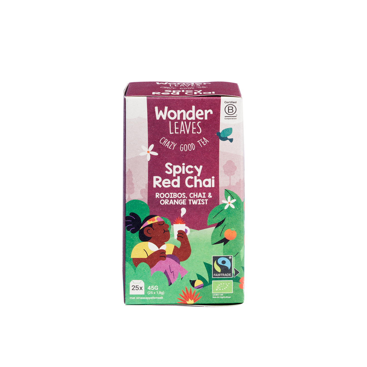 Theezakjes - Spicy Red Chai - 25 zakjes