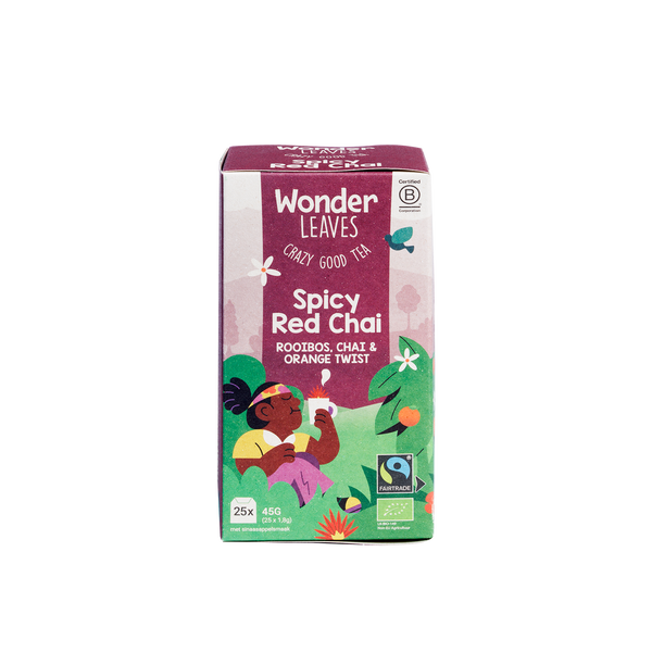 Theezakjes - Spicy Red Chai - 25 zakjes