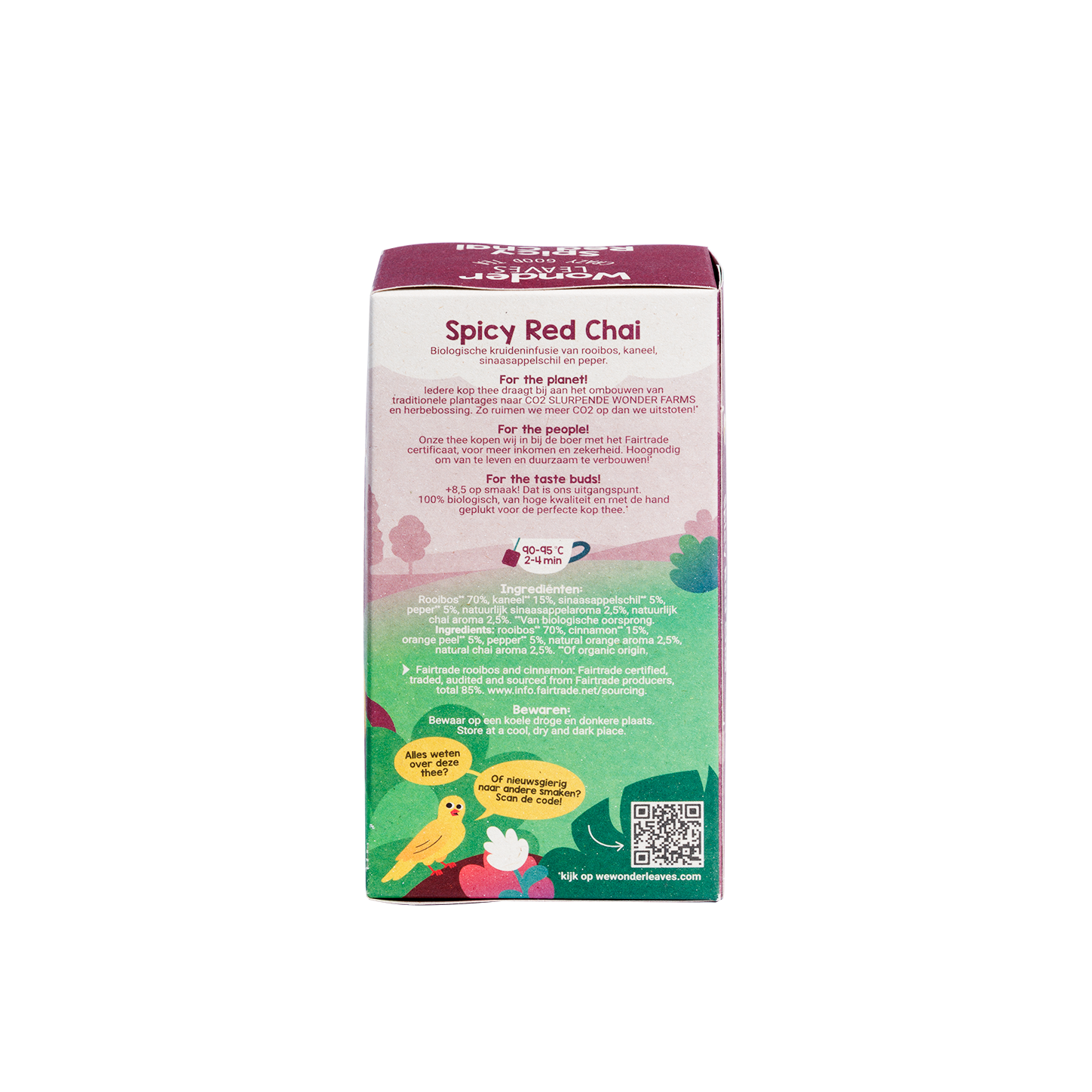 Theezakjes - Spicy Red Chai - 25 zakjes