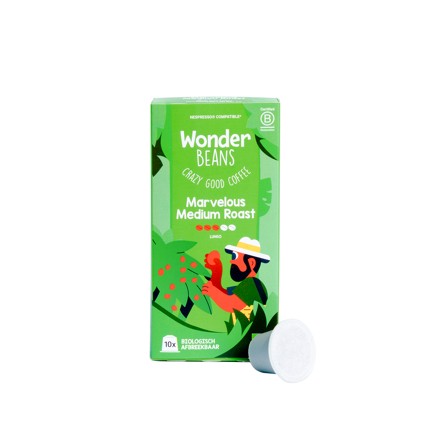 Koffiecups - Marvelous Medium - 10 cups
