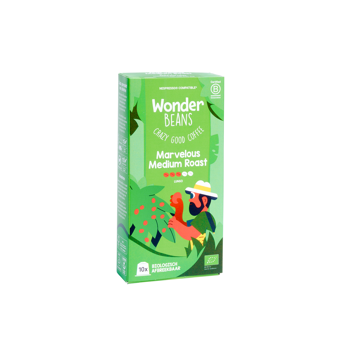 Koffiecups - Marvelous Medium - 10 cups